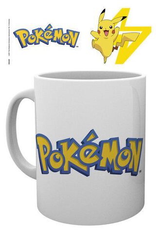 Mug - Pokemon - Logo Et Pikachu